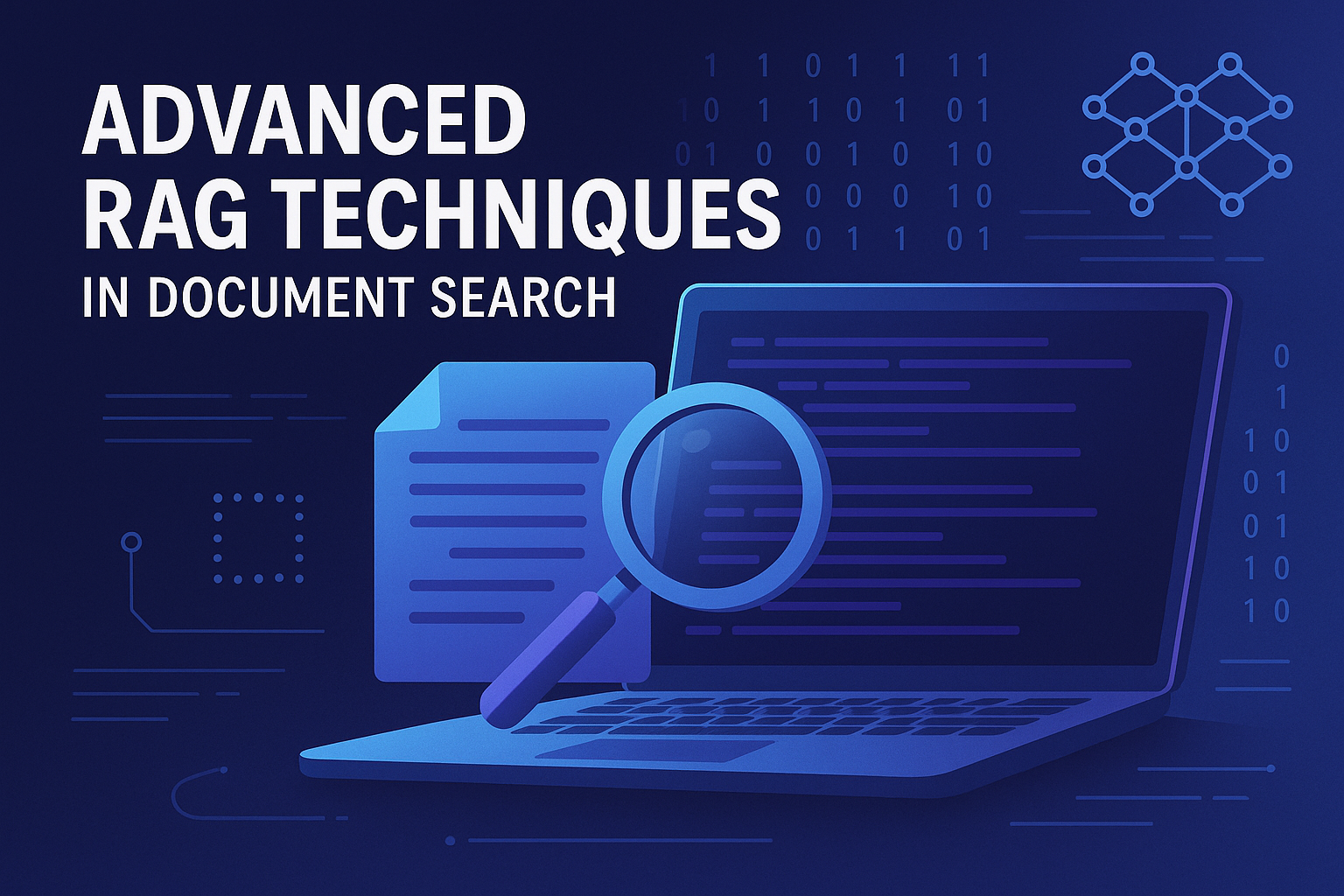 Advanced RAG techniques in document search